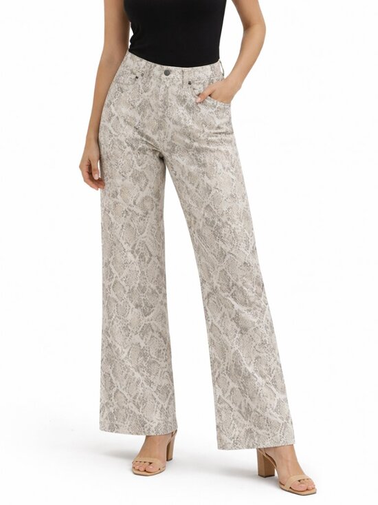 wild fable Pants - NWT Wild Fable Low Rise Snake-Print Fall Season Jeans Brown